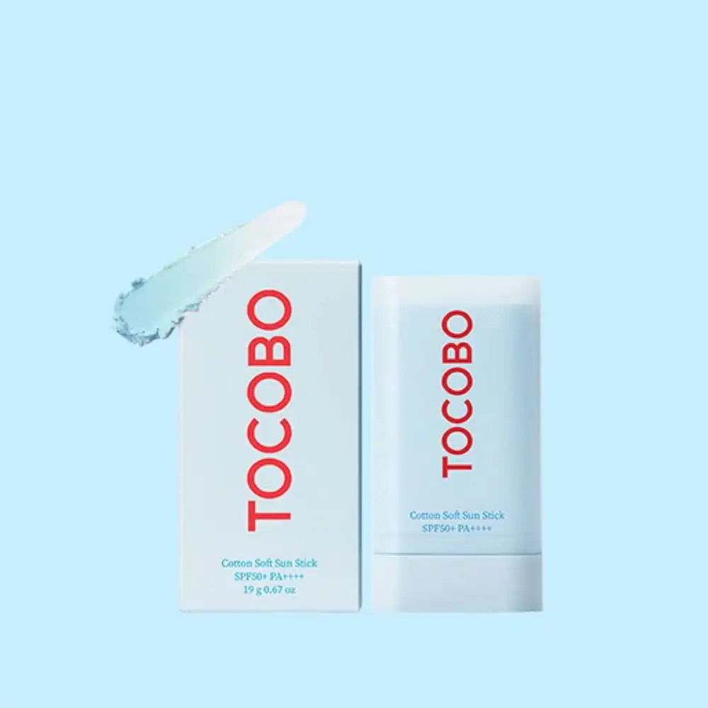 Tocobo Cotton Soft Sun Stick SPF50+ PA++++: Perlindungan Maksimal dari Sinar Matahari